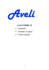 Aveli COMBI A3 Manual