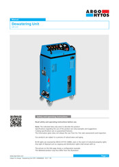 Argo-Hytos OPS 010 Manual