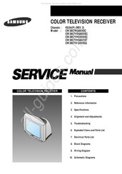 Samsung CW28C7VD8XXEC Service Manual
