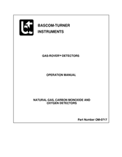 Bascom_turner GAS-ROVER VGA-611 Operation Manual