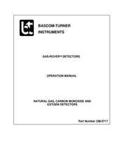 Bascom_turner GAS-ROVER VGO-322 Operation Manual
