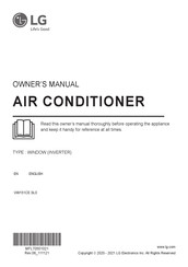 LG VW151CE Owner's Manual