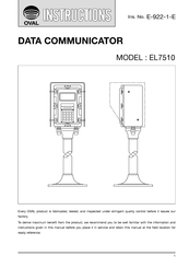 Oval EL7510 Instructions Manual