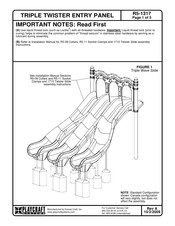 Playcraft Triple Twister Entry Panel R5-1317 Installation Instructions