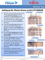 Fujitsu UTY-LNHUM Service Tips