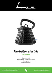 FRAM FEK-2200BK Manual