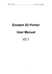 Shining 3D Einstart-P User Manual