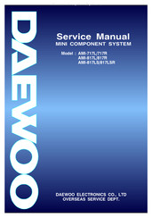 DAEWOO ELECTRONICS AMI-717L Service Manual
