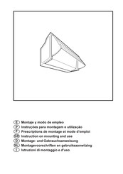 Smeg KSEI60S Instruction On Mounting And Use Manual