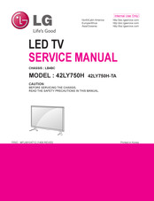 LG 42LY750H-TA Service Manual