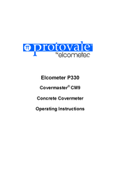 Elcometer protovale Covermaster CM9 Operating Instructions Manual