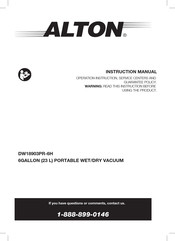 Alton DW18903PR-6H Instruction Manual