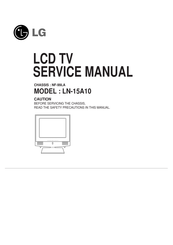 LG LN-15A10 Service Manual