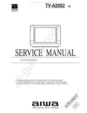 Aiwa TV-A20S2 Service Manual