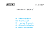 GBS Green Pass Scan 5 User Manual