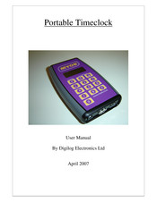 Digilog Electronics MYOB User Manual