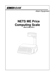 Adam Equipment NETS ME Price Manual