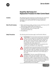 AB Quality PowerFlex 400 Frames D-H Service Bulletin