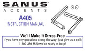 sanus accents A405 Instruction Manual