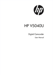 Hp V5040U User Manual