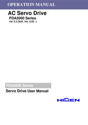 Higen FDA5000 Series Operation Manual
