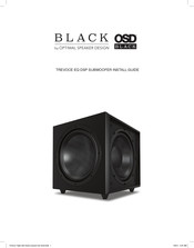 Optimal Speaker Design Black TreVoce12 EQ DSP Install Manual
