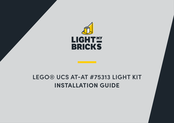 LIGHT MY BRICKS LEGO UCS AT-AT 75313 LIGHT KIT Installation Manual