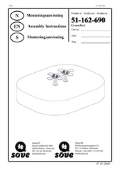 Sove 51-162-690 Assembly Instructions Manual