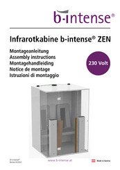 b-intense Zen Assembly Instructions Manual