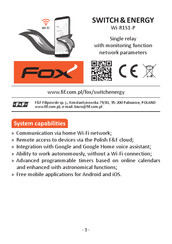 Fox Wi-R1S1-P Quick Start Manual