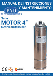 Pyd Electrobombas MOTOR 4 Series Manuals | ManualsLib