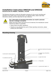 MAY DMZ329 Installation Instruction
