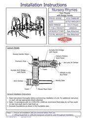 Wicksteed Nursery Rhymes Installation Instructions Manual