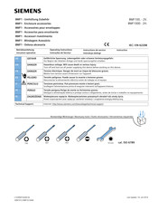 Siemens 8MF1000-2VT Operating Instructions Manual