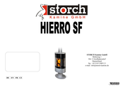 Storch Kamine Hierro 3SF General Installation And Operation Manual