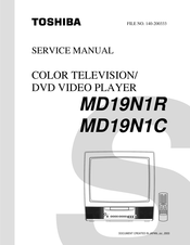 Toshiba MD19N1/R Service Manual