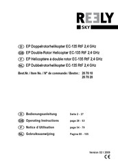 Reely Sky 20 70 10 Operating Instructions Manual