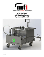 MTI AUTOFRY OFS Operator's Manual