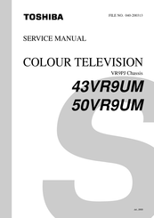 Toshiba 43VR9UM Service Manual