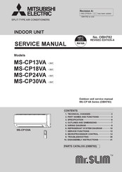Mitsubishi Electric MS-CP13VA-GU1 Service Manual