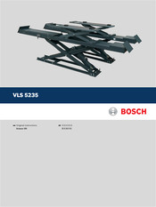 Bosch VLS 5235 Original Instructions Manual