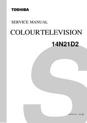 Toshiba 14N21D2 Service Manual