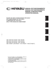 Hiyasu HS-12HUB11 Operation Manual