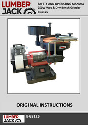 Lumberjack BGS125 Safety And Operating Manual