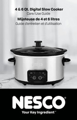Nesco DSC-4 Series Care/Use Manual