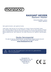 Monzana 103521 Manual