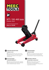 Meec tools 012149 Operating Instructions Manual