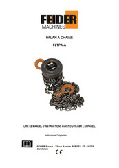 Feider Machines F2TPA-A Instruction Manual