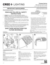 Cree Lighting Traveyo Series Installation Instructions Manual