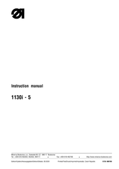 Minerva Boskovice 1130i 200 Series Instruction Manual